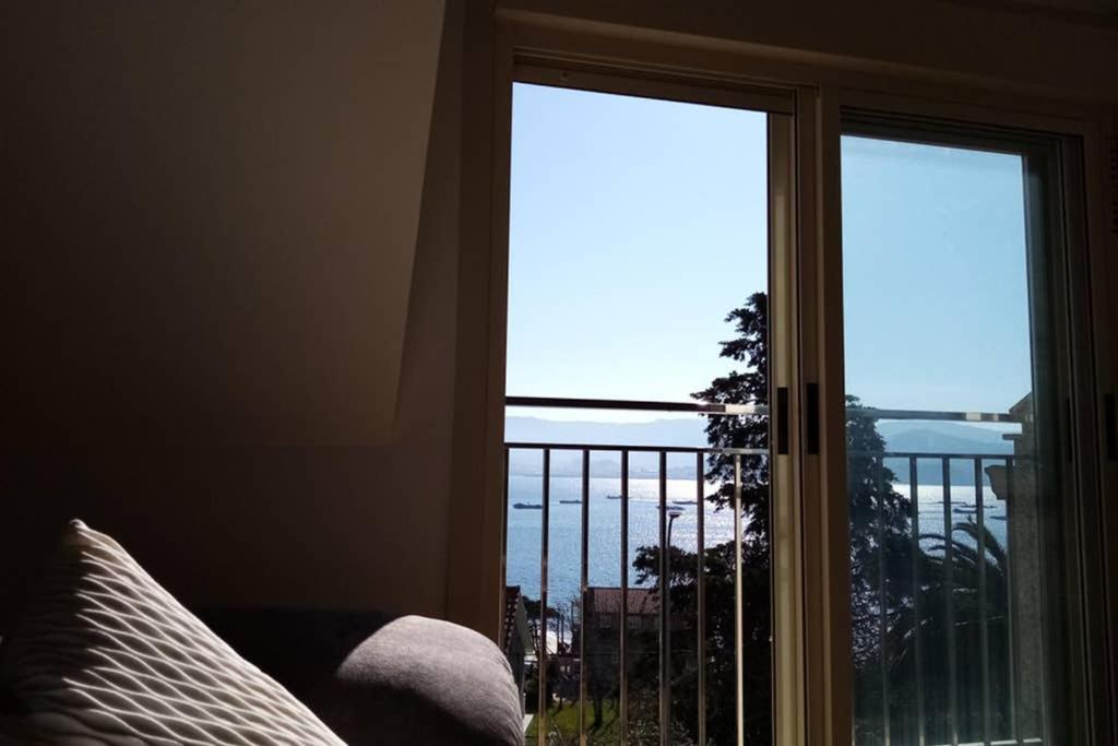 Apartamento Aldara A Escasos Metros De La Playa Samieira Bagian luar foto